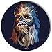 Star Wars Chewy Painted Head PopSockets Standard PopGrip