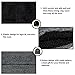 Vbiger Winter Warm Knit Hat + Scarf + Touch Screen Gloves ,Unisex 3 Pieces Knitted Set for Men Women (Grey) One Size