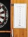 Viper by GLD Products Metropolitan Solid Wood Cabinet & Sisal/Bristle Dartboard Play-Ready Bundle