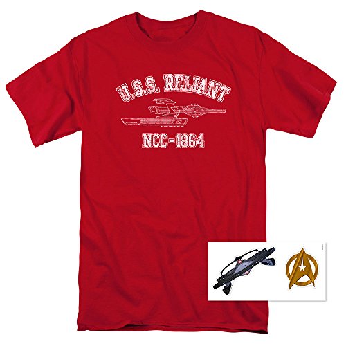 PopfunkClassic Star Trek II: The Wrath of Khan U.S.S. Reliant Athletic T Shirt