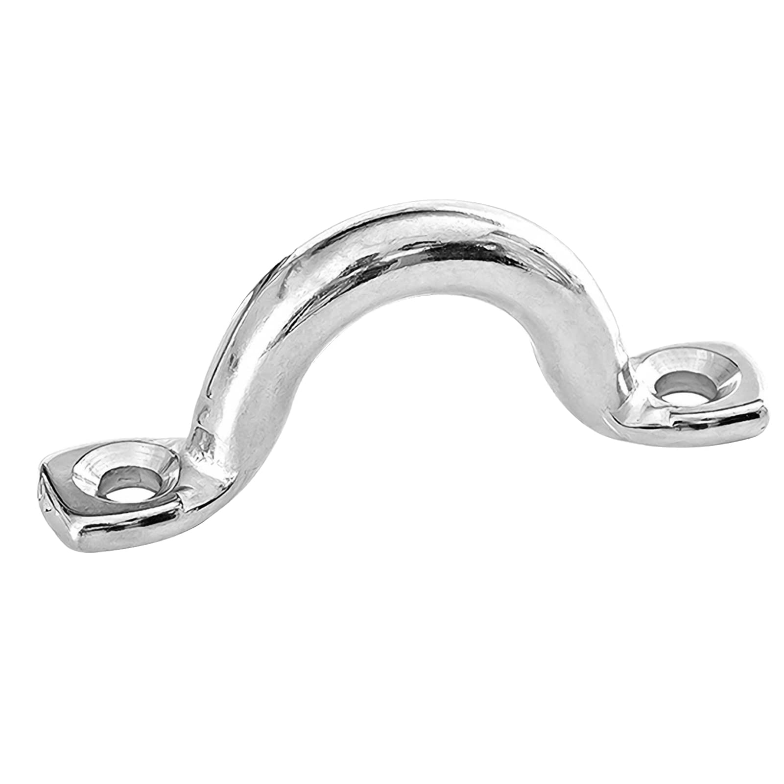 9Tong Tie Down Deck Loop Steel Stainless Hardware Deck Loop Marine Boat Top Eye Strap Kayak Pad SUS316 8mm 5/16 Inch 4pcs