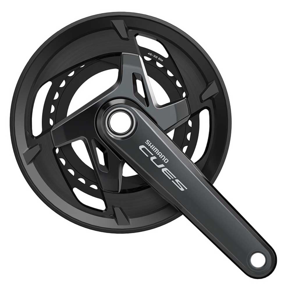 Shimano Unisex - Adult Cues FC-U8000-2 Crankset Black 170mm