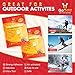 GoGold 40 Pairs Toe Warmers – Longer Lasting with Strong Adhesive Stickers Boot Warmers – Enhanced Heat Air Activated Feet Warmers – Odorless & Natural Bulk Heaters – 40 Packs Sock Heating Pads