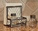 Park Designs Chicken Wire Salt Pepper Shakers and Napkin Holder Set