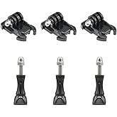 𝐇𝐚𝐨𝐲𝐨𝐮 Quick Release Buckle Clip Basic Base Mount Kit, Compatible with Gopro Hero13/12/11/10/9/8/7/6/5/4/3+/3/MAX, DJI 