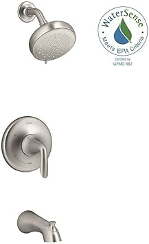 Kohler Willamette Single Handle 3 Spray Tub And Shower Faucet In