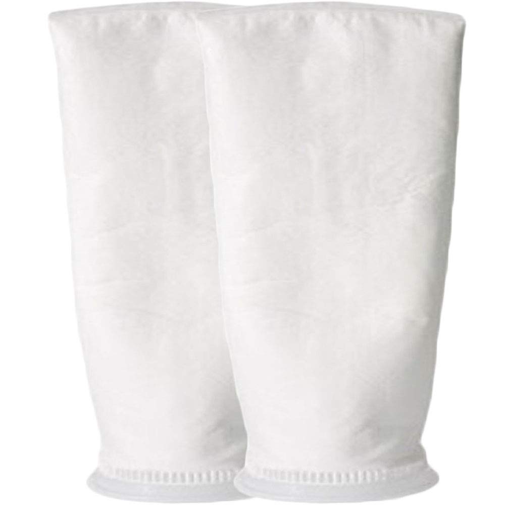 Felt Filter Bags 50 Micron - 7 inch Ring by 17 Inch Long - Liquid Water Filter Sock - 2 Pack (50 Micron 7 x17 inch)
