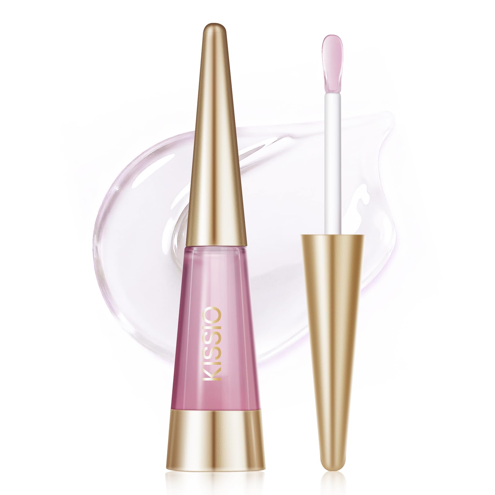 KISSIO PLUMP Lippenfüller,9 ml,maximale Fülle mit Ingwer und Peptiden,extremer Lippenfüller,feuchtigkeitsspendend, Lippenauffüllung,Lippenkonturpflege,Lipgloss,Expert
