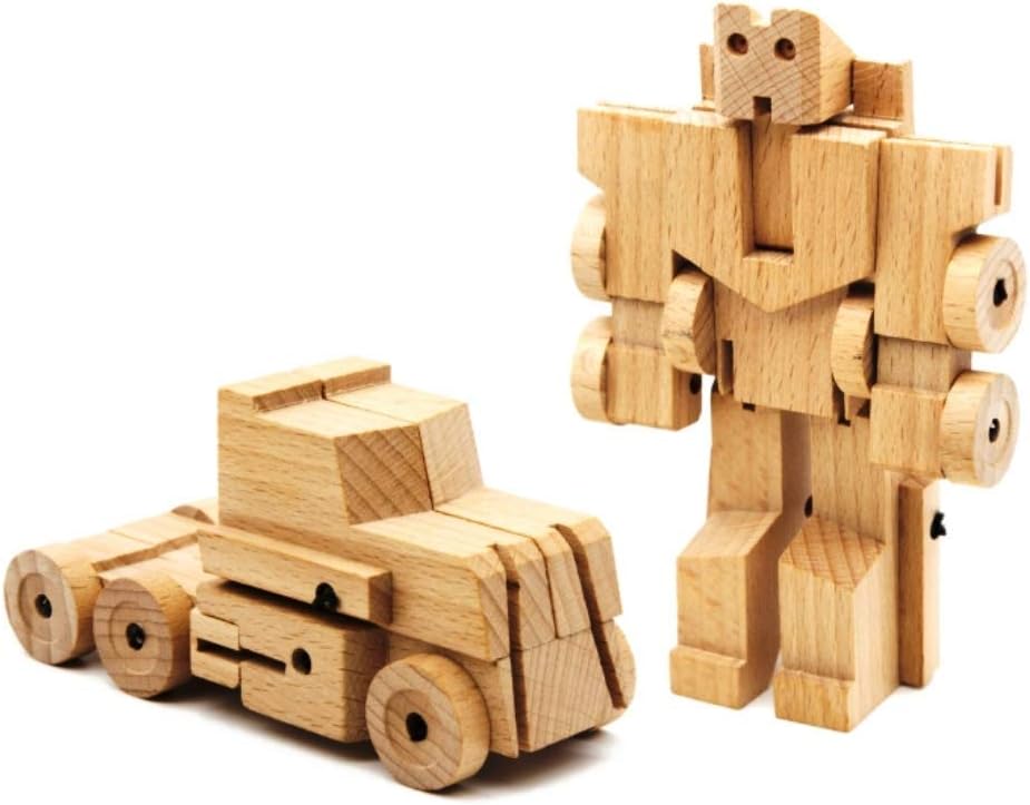 wooden block bots