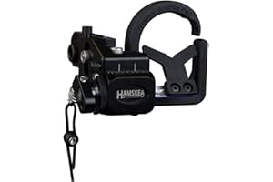 HAMSKEA ARCHERY SOLUTIONS Hybrid Hunter Pro Micro Tune/Drop Away Recurve Compound Arrow Rest for Bowhunting