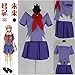 FTSUCQ Womens/Girls The Future Diary Gasai Yuno Mirai Nikki Top&Skirt Cosplay Costume