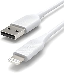 Amazon Basics USB-A to Lightning ABS Charger