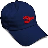 Soft Baseball Hat Embroidered Dad Hat Lobster B Embroidery Men & Ladies Baseball Cap Cotton