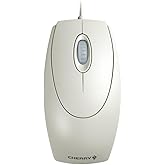 Optical Mouse W/Scroll Wheel Ps2/Usb Business Std Design Lt Gry
