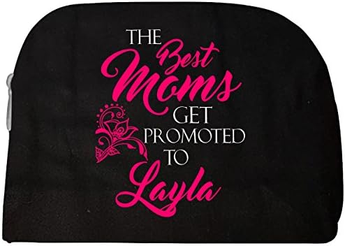 Best Moms Get Promoted To Layla For Grandma Grandmother - Cosmetic Case