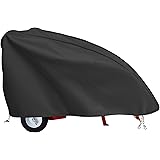 Aaaspark Waterproof Heavy-Duty Log Splitter Cover-(83"x45" x39") Weather-Resistant Storage Cover,Black