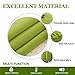 NICETOWN Thermal Insulated Solid Grommet Top Blackout Holiday Decorative Curtains/Drapes for Kid's Room (1 Pair, 42 x 63 inches in Fresh Green)
