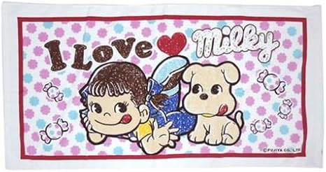 Amazon 不二家のペコちゃん ミルキー 35 バスタオル企業キャラクターグッズ お風呂用品 通販 アニメ 萌えグッズ 通販