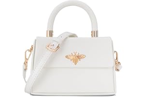Milan Chiva Small Top Handle Purses for Women Mini Satchel Crossbody Bag Elegant Square Bag