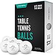 PRO SPIN Ping Pong Balls - 3-Star Table Tennis Balls | High-Performance 40+ ABS Training Balls | Orange or White | Ultimate D