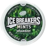Ice Breakers Spearmint Mints, 1.5-Ounce Pucks (Pack of 24)