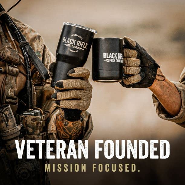 Black Rifle Coffee Company Just Black, 84 Count, Medium Roast K Cups - Single Serve K Cups Coffee Pods - Kcup Pods Compatible with all Keurig machines - Made from Arabica Beans