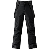 YEEFINE Men's Waterproof Snow Ski Pants Insulated Warm Winter Outdoor Snowboard Bibs with Suspenders