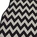 BDK USA Line Design (Chevron/Zigzag) Carpet Floor Mats (White)