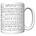 Lessons I Learned From Watching Game of Thrones (Newest Version) Coffee Mug [gotl]