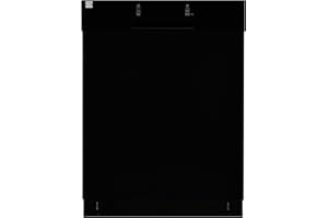 Kenmore 22-14609 24" Built-In Dishwasher - UltraWash Plus, TurboDry, SmartWash & EasyFlex Third Rack - 15 Place Settings - 45 DBA - ENERGY STAR Certified - 24" - Black