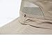 Womens Sun Hat Wide Brim Foldable Beach Hats for Women UV Protection Summer Straw Hat with Wind Lanyard, Z Camel-001