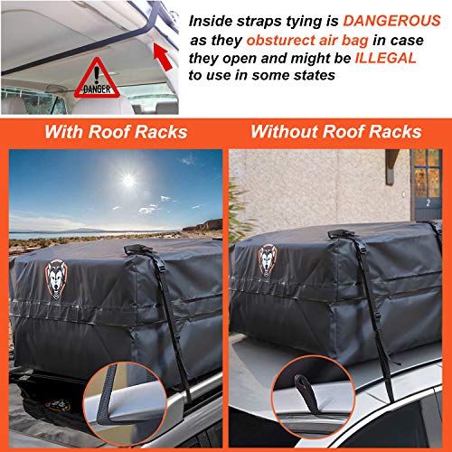 5 Waterproof+Rooftop+Cargo+Carrier+Reinforced
