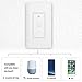 Smart Light Switch,In-wall Smartphone Remote Control Wi-Fi Light Switch Compatible With Alexa and Google Home,No Hub Required,Timing Function,Control Your Fixtures From Anywhere (Smart Switch-1PCS)