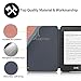 OMOTON Kindle Paperwhite Case (10th Generation-2018), Smart Shell Cover with Auto Sleep Wake Feature for Kindle Paperwhite 10th, Denim Pink