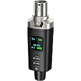 Aokeo AK-M1 XLR Bluetooth Receiver-High-Fidelity Wireless Audio Adapter,100ft Stable Connection,Stereo for Speakers,Mixers,Weddings,Parties