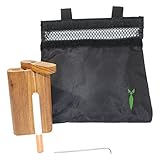 Smell Proof Bag with Raw Wood Stash Box and Baggies