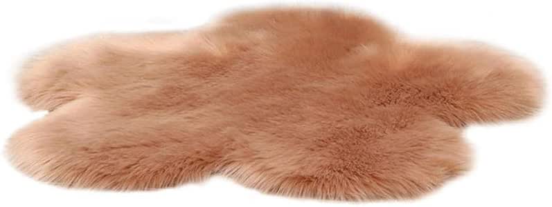 LJCDP Dormitorio Sala de Estar Alfombra,Alfombra de Lana de imitación