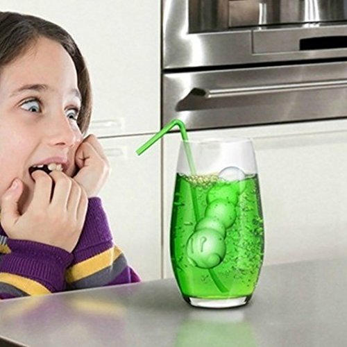 Raupe Eiswürfelschale DIY Eis am Stiel Eis Schimmel Hirolan Eiswürfel Eiswürfel-bereiter Eiswürfel-behälter Silikonform… – Bild 4