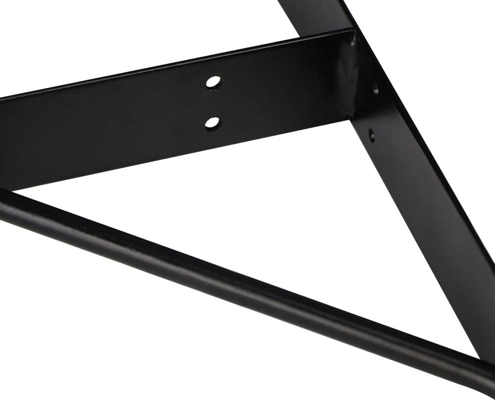 Gate Corner Brace Bracket w/Hinge Kit for Shed Doors Driveway Corral