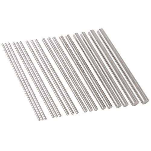 5 Glarks+Stainless+Assorted+Diameter+2+5+8mm