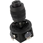 SaiDian 4-Axis Joystick Potentiometer Momentary Button With Wire 10K 4D | JH-D400X-R4,Easy to Install,for Home-Brewed USB Mouse Device,Automatization Machine Control,Manually Calibrate