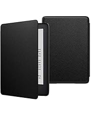 MoKo Case Fits 6" Kindle (10th Generation, 2019 Release), Thinnest Protective Shell Cover with Auto Wake/Sleep, Will Not Fit Kindle Paperwhite 10th Generation 2018 - Black