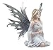 Ebros Large Winter Solstice Purity Fairy With Crystal Sphere Statue 11.75