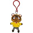 Little Buddy 1831 Animal Crossing - Tom Nook 5" Plush Dangler, Multicolor