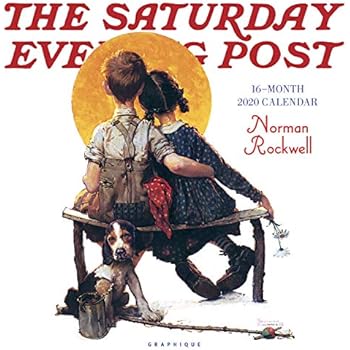 Graphique Saturday Evening Post Wall Calendar - 16-Month 2020 Calendar, 12