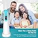 Ovonni Portable Water Flosser Cordless Oral Irrigator For Braces and Teeth, Rechargeable Dental Teeth Cleaner with 5 Jet Tips and 145ML Water Tank, IPX7 Waterproof for Home and Travel