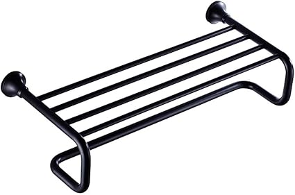 LKK-YSZWJ Toallero De Bronce Negro, Toallero Antiguo Negro ...