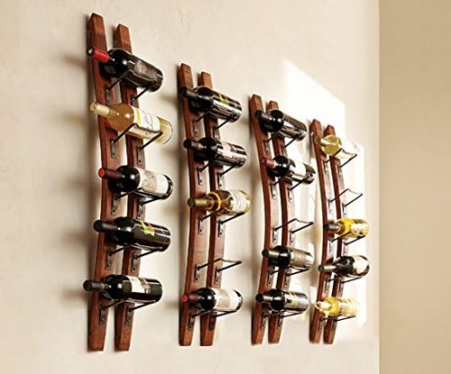 Napa Style Handcrafted Double Stave Wine Rack