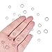 PH PandaHall 1120 Pcs 4 Sizes 304 Stainless Steel Split Rings, 5/6/7/8mm Double Loop Jump Ring Key Ring for Jewelry Making
