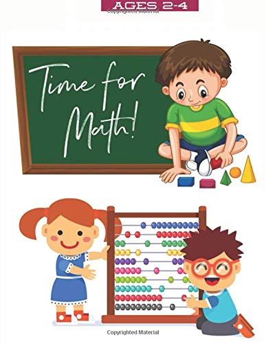 Time For Math ! Ages 2-4: Math Activity Book and Number Tracing ...